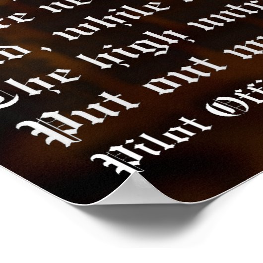 Hochflug-V-1 Poster (Ecke)