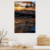 Hochflug-V-1 Poster (Küche)