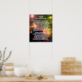 Hochflug von John Gillespie Magee, Jr Poster (Küche)