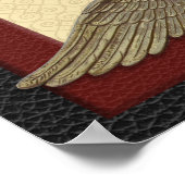 Hochflug von John Gillespie Magee, Jr Poster (Ecke)