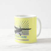 Hochflügel Kaffeetasse (VorderseiteRechts)