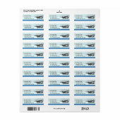 Hochflügel-Luftfahrzeug - benutzerdefinierter Text (Vorne)