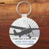 Hochflügel Schlüsselanhänger (Vorderseite)