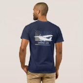 Hochflügel T-Shirt (Schwarz voll)