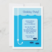 Hochflutfischerei Einladung (Vorderseite)