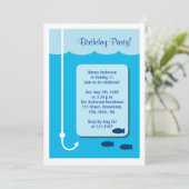 Hochflutfischerei Einladung (Stehend Vorderseite)