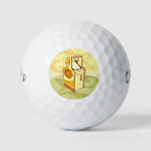 Hochformat-Arcade-Spielkonsole Golfball (Vorderseite)