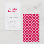 Hochformat Typhoheit Visitenkarte (Vorne/Hinten)