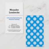 Hochformat Typhoheit Visitenkarte (Vorne/Hinten)