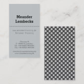 Hochformat Typhoheit Visitenkarte (Vorne/Hinten)