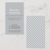 Hochformat Typhoheit Visitenkarte (Vorne/Hinten)