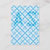 Hochformat Visitenkarte (Rückseite)