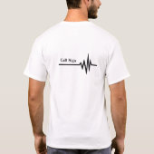 Hochfrequenz-vorderer u. hinterer Schinken-Radio-T T-Shirt (Rückseite)