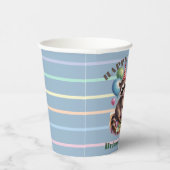 Hochfünfjährige Geburtstagsparty-Zwillinge Mapache Pappbecher (Rechts)