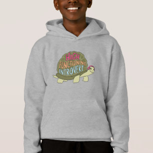 Hochfunktionierende Introvertierte Turtle Hoodie