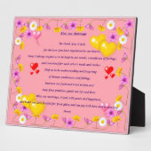 Hochgebetsplatz Fotoplatte (Seite)