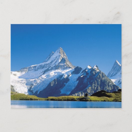 Hochgebirge Postkarte (Vorderseite)