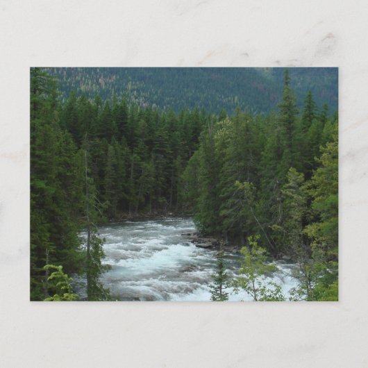 Hochgebirge Postkarte (Vorderseite)