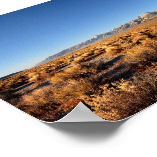 Hochgebirge Sierra Nevada Poster (Ecke)