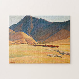 Hochgebirge von Tehachapi von Maynard Dixon Puzzle
