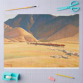 Hochgebirge von Tehachapi von Maynard Dixon Seidenpapier (Basteln)