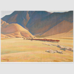 Hochgebirge von Tehachapi von Maynard Dixon Seidenpapier