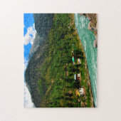 Hochgebirgsflüsse Pakistan. Puzzle (Vertikal)