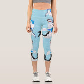 Hochgebrägtes Capris : KARKEN GENIESSEN EINEN SCHW (Vorderseite)