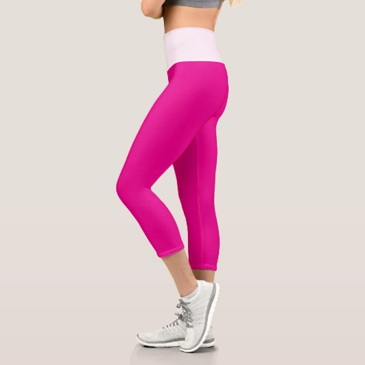 Hochgebranntes Capri Hot Pink Leggings (Links)
