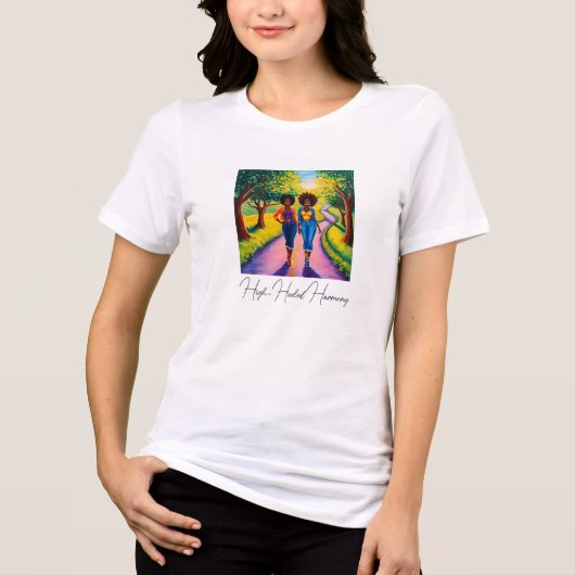 Hochgehärtete Harmonie Tri-Blend Shirt (Vorderseite)