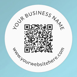 Hochgeladene QR-Codevorlage mit bearbeitbarem Text Etiketten