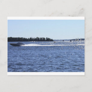 Hochgeschwindigkeit Postkarte