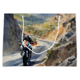 Hochgeschwindigkeits-Abenteuer in lebendiger Bergw Große Geschenktüte