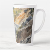 Hochgeschwindigkeits-Abenteuer in lebendiger Bergw Milchtasse (Rechts)