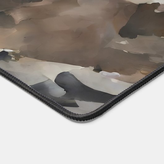 Hochgeschwindigkeits-Abenteuer in lebendiger Bergw Schreibtischunterlage (Ecke)