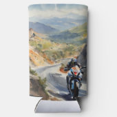 Hochgeschwindigkeits-Abenteuer in lebendiger Bergw Selters Dosenkühler (Rückseite)