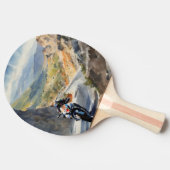 Hochgeschwindigkeits-Abenteuer in lebendiger Bergw Tischtennis Schläger (Seitenansicht)