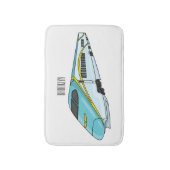 Hochgeschwindigkeits-Cartoon Badematte (Vorderseite Vertikal)