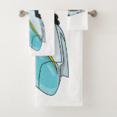 Hochgeschwindigkeits-Cartoon Badhandtuch Set (Insitu)