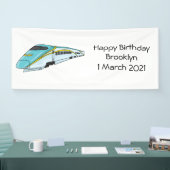 Hochgeschwindigkeits-Cartoon Banner (Messe)