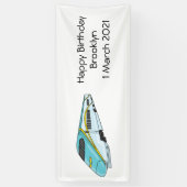 Hochgeschwindigkeits-Cartoon Banner (Vertikal)