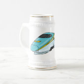Hochgeschwindigkeits-Cartoon Bierglas (Vorderseite Links)