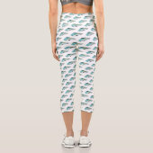 Hochgeschwindigkeits-Cartoon Capri Leggings (Rückseite)