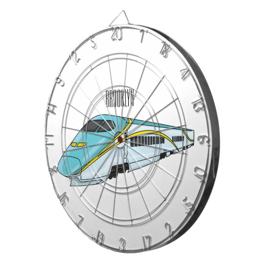 Hochgeschwindigkeits-Cartoon Dartscheibe (Vorderseite rechts)