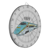 Hochgeschwindigkeits-Cartoon Dartscheibe (Vorderseite Links)