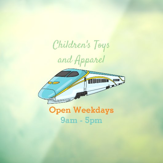 Hochgeschwindigkeits-Cartoon Fensteraufkleber (Blatt 3)