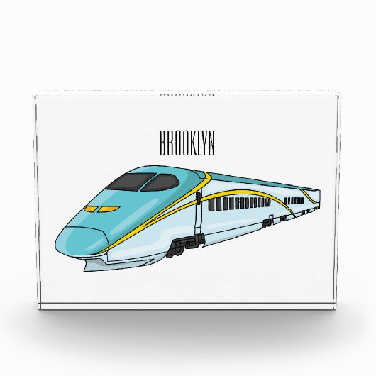 Hochgeschwindigkeits-Cartoon Fotoblock (Vorderseite)