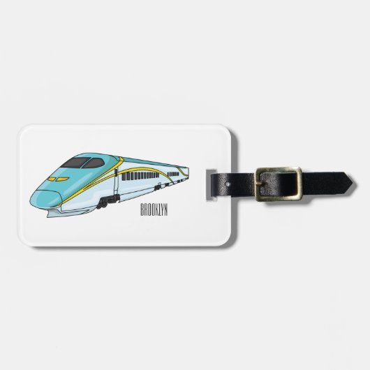 Hochgeschwindigkeits-Cartoon Gepäckanhänger (Vorderseite horizontal)