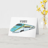 Hochgeschwindigkeits-Cartoon Karte (Gelbe Blume)