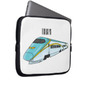Hochgeschwindigkeits-Cartoon Laptopschutzhülle (Vorne Rechts)